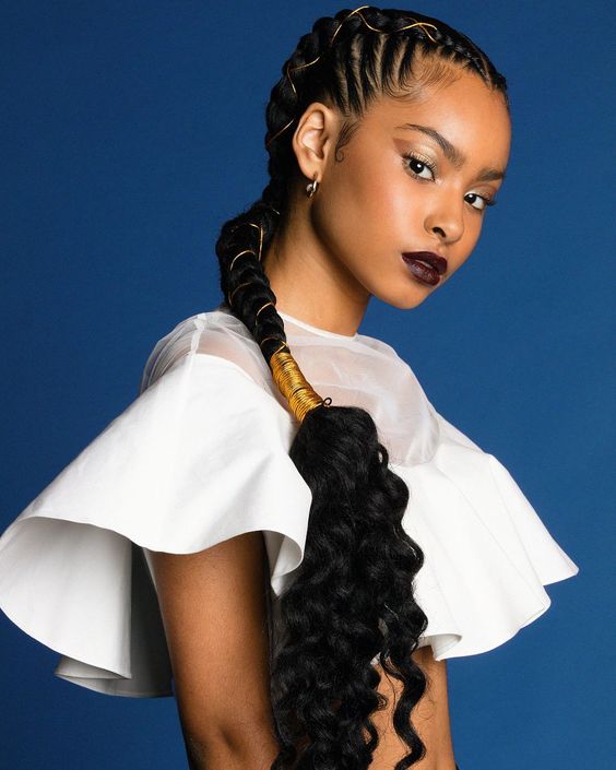 5 Ways To Wear The Two Braid Cornrow Style Everyones Rocking Unruly