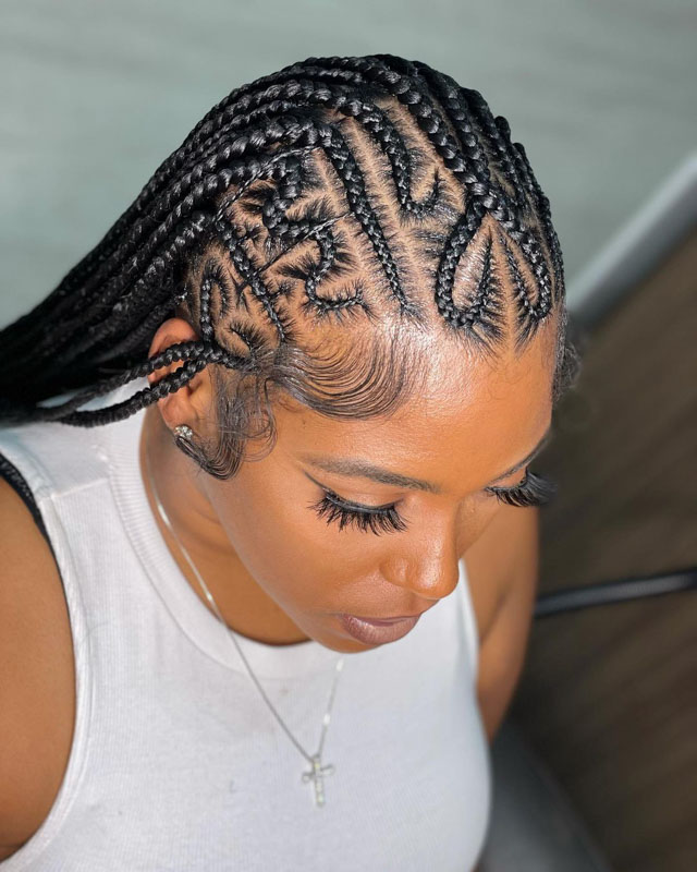 Cornrows With Hearts, The Hairstyle You Didn’t Know You Needed - UNRULY