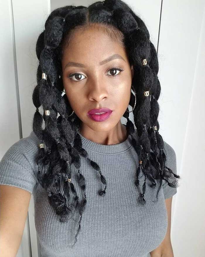 Why Are Black Girls Loving Bubble Braids? | Unruly