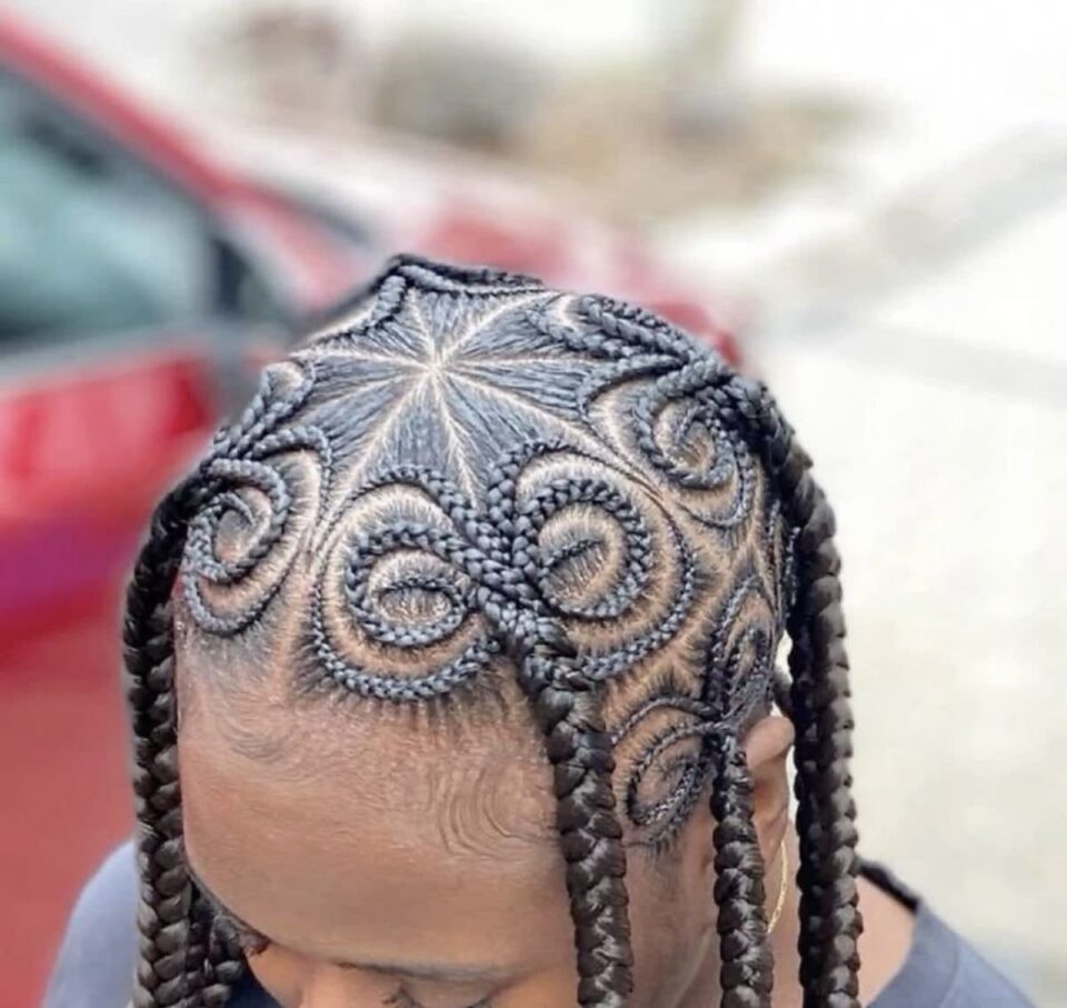 Corn Rows Brain Pattern Cornrows Men Are Loving Right Now | Unruly